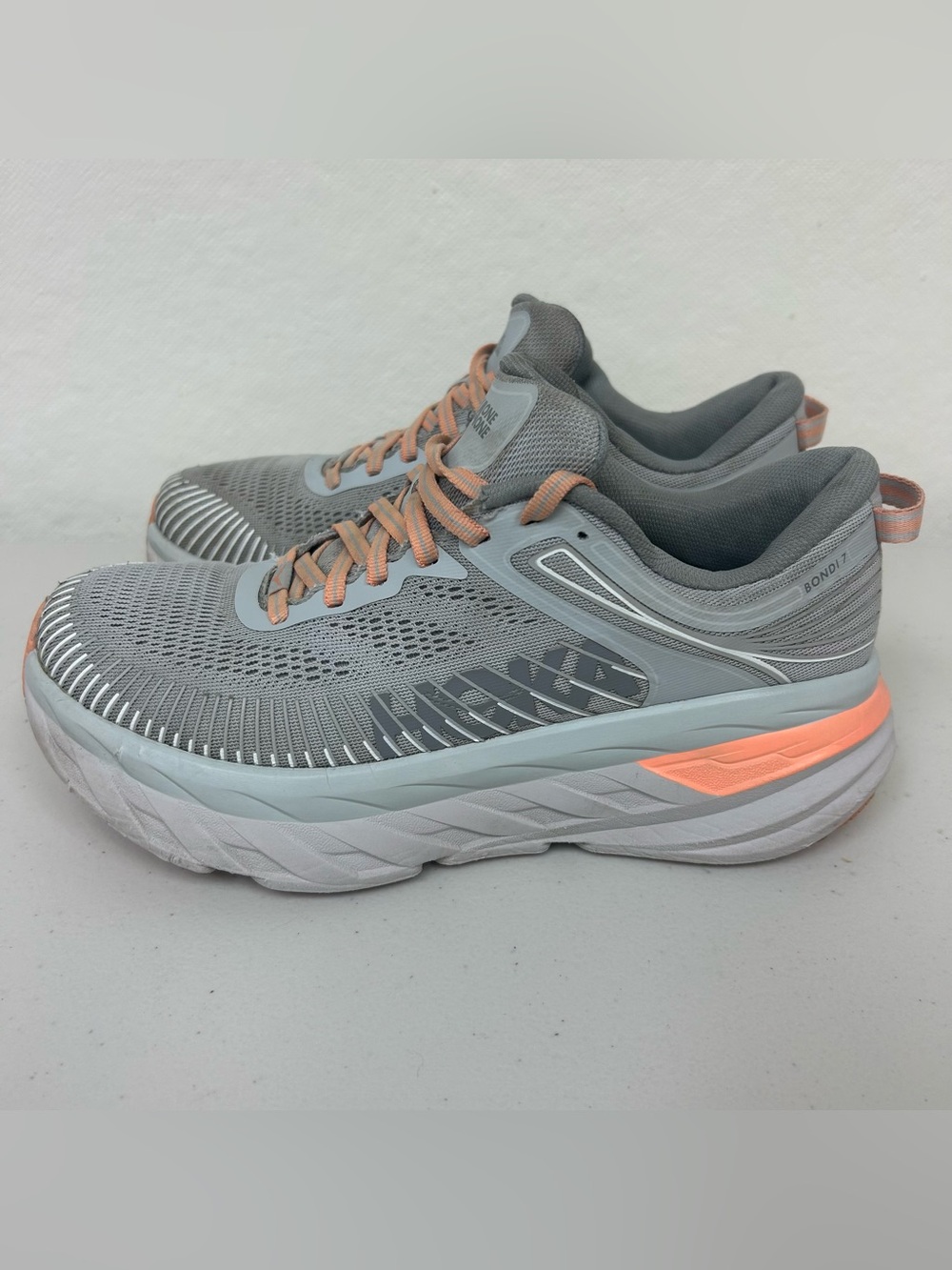 Hoka One One Bondi 7 Women's Running Walking Shoes Size 8 1110519-HMSH